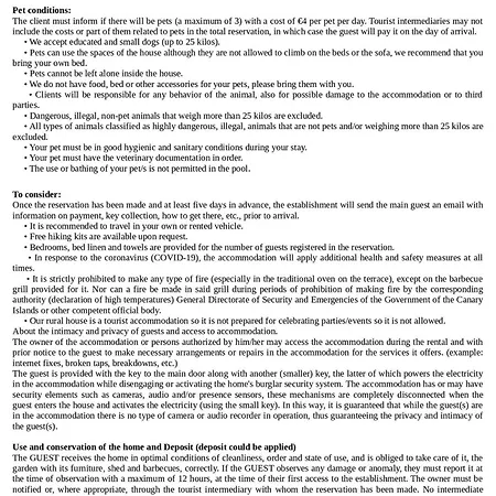 Lodge Rural House Pepita Flores 2 Nights Las Palmas de Gran Canaria